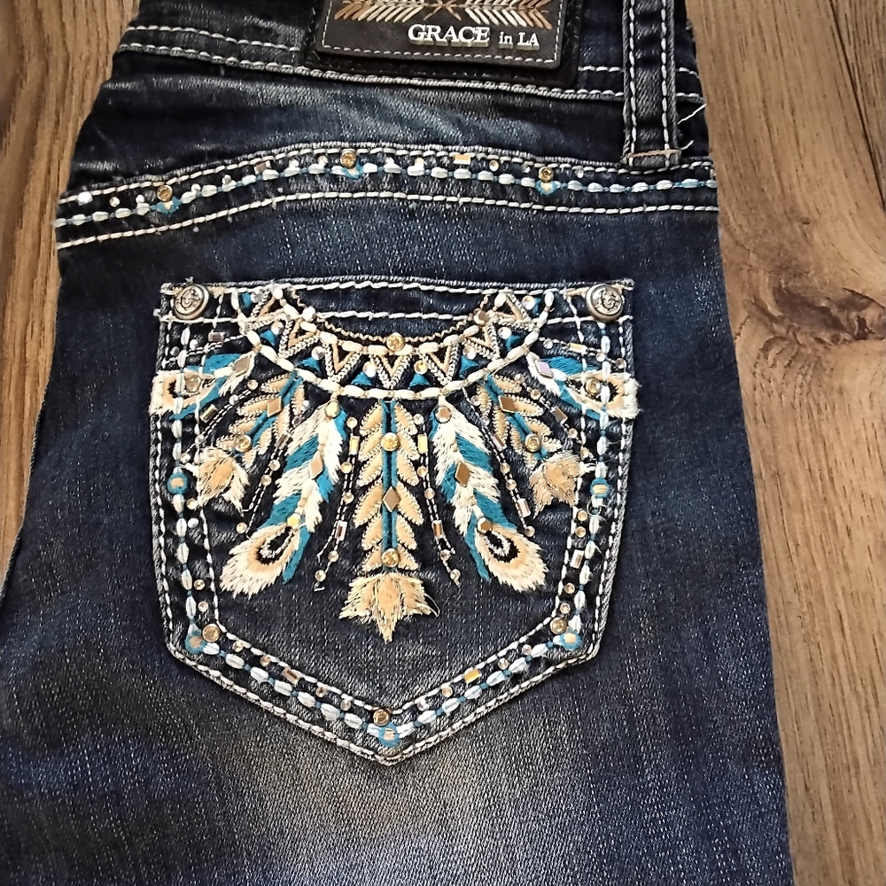 Grace in LA skinny jeans Sz27